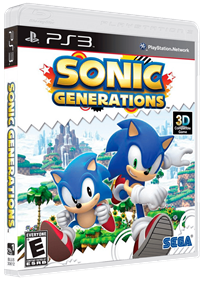 Sonic Generations - Box - 3D Image