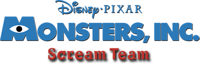 Disney-Pixar Monsters, Inc.: Scream Team - Clear Logo Image