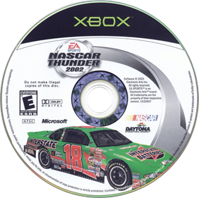 NASCAR Thunder 2002 - Disc Image