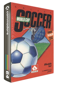World Cup Soccer (Arcade/ShareData) - Box - 3D Image