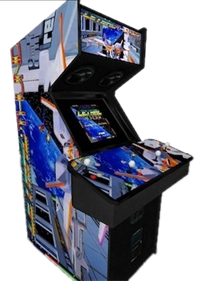 Lethal Thunder - Arcade - Cabinet Image