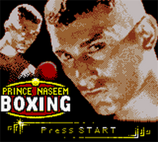 Prince Naseem Boxing - Screenshot - Game Title Image