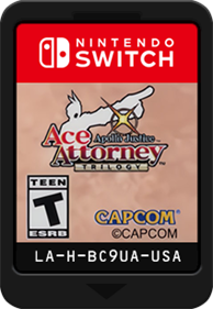 Apollo Justice: Ace Attorney Trilogy - Cart - Front Image