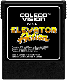 Elevator Action  - Cart - Front Image