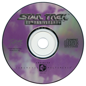 Star Trek: 25th Anniversary - Disc Image
