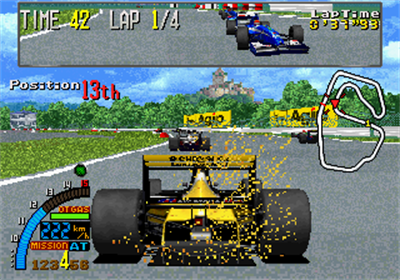 F1 Super Lap - Screenshot - Gameplay Image