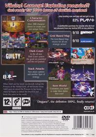 Disgaea 2: Cursed Memories - Box - Back Image