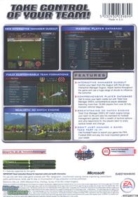 Total Club Manager 2005 - Box - Back Image