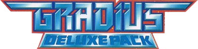 Gradius Deluxe Pack - Clear Logo Image
