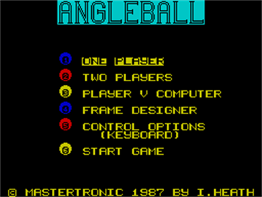 Angle Ball - Screenshot - Game Title Image