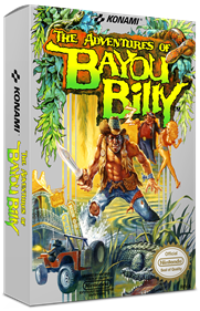 The Adventures of Bayou Billy - Box - 3D Image