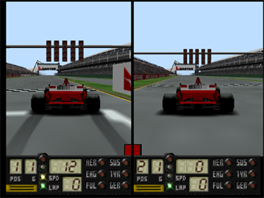 F-1 World Grand Prix - Screenshot - Gameplay Image