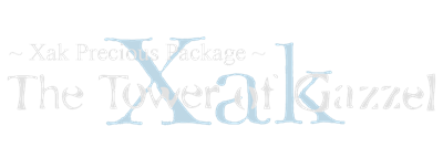 Xak Precious Package: The Tower of Gazzel - Clear Logo Image