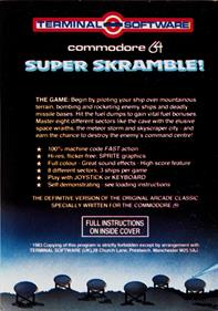 Super Skramble! - Box - Back Image