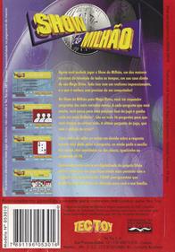 Show do Milhão - Box - Back Image