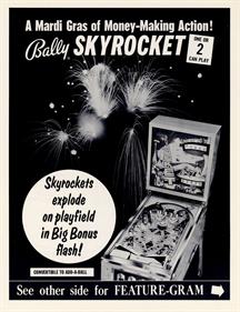 Skyrocket - Advertisement Flyer - Front Image