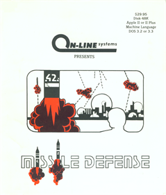 Missile Defense - Box - Front Image
