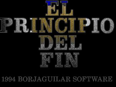 El Principio Del Fin