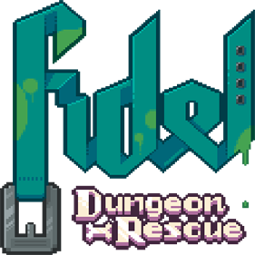 Fidel Dungeon Rescue - Clear Logo Image