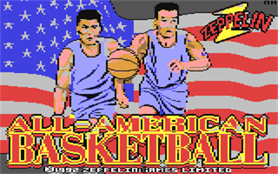All-American Basketball - Screenshot - Game Title Image