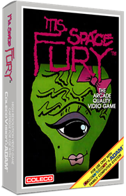 Ms. Space Fury - Box - 3D Image