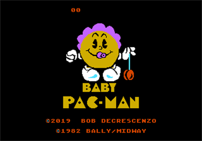 Baby Pac-Man - Screenshot - Game Title Image