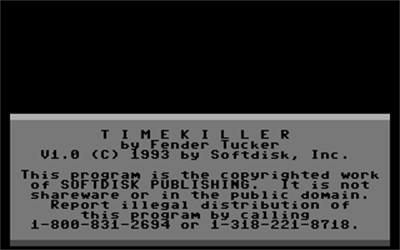 Timekiller - Screenshot - Game Title Image