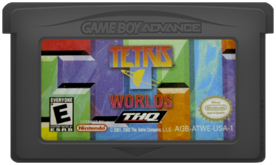 Tetris Worlds - Cart - Front Image