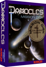 Damocles: Mission Disk 1 - Box - 3D Image