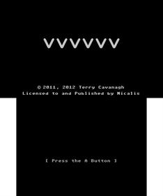 VVVVVV - Screenshot - Game Title Image