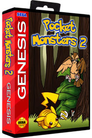 Pocket Monsters II - Box - 3D Image