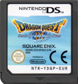 Dragon Quest IX: Sentinels of the Starry Skies - Cart - Front Image