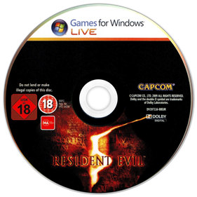 Resident Evil 5 - Disc Image