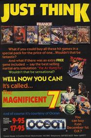 The Magnificent Seven - Advertisement Flyer - Front Image