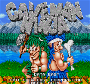 Caveman Ninja - Screenshot - Game Title Image