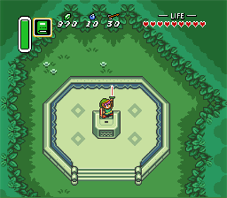 The Legend of Zelda: A Link to the Past - Screenshot - Gameplay Image