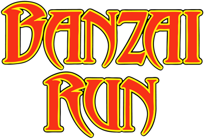 Banzai Run - Clear Logo Image