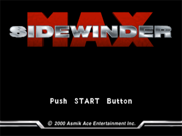 Sidewinder Max - Screenshot - Game Title Image