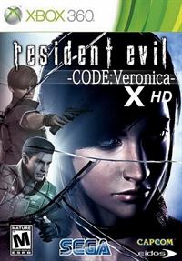 Resident Evil: Code: Veronica X HD - Fanart - Box - Front