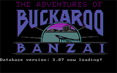 The Adventures of Buckaroo Banzai: Across the Eighth Dimension - Screenshot - Game Title Image