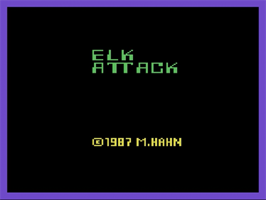 Elk Attack - Screenshot - Game Title Image