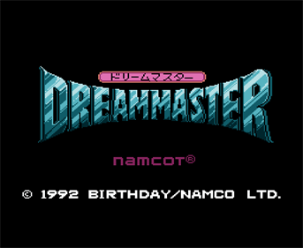 Dream Master - Screenshot - Game Title Image