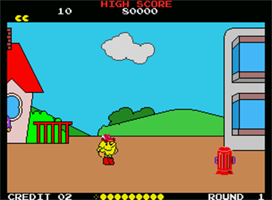 Video Game Anthology Vol. 11: Pac-Land - Screenshot - Gameplay Image