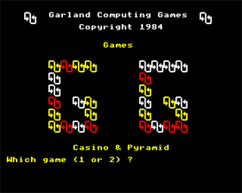 Pyramid & Casino - Screenshot - Game Title Image