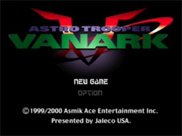 Vanark - Screenshot - Game Title Image