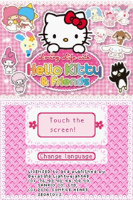 Loving Life with Hello Kitty & Friends - Screenshot - Game Title Image