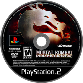 Mortal Kombat: Armageddon - Disc Image