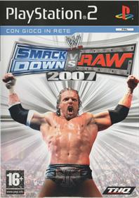 WWE SmackDown vs. Raw 2007 - Box - Front Image