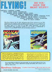 Hellcat Ace - Advertisement Flyer - Front Image