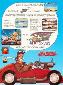 Street Racer - Advertisement Flyer - Front Image